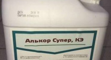 Alcor super složení a návod k použití fungicidu, míry spotřeby